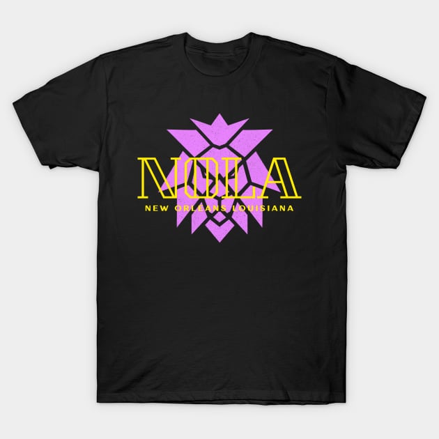 NEW ORLEANS MARDI GRAS PARTY T-SHIRT T-Shirt by Cult Classics